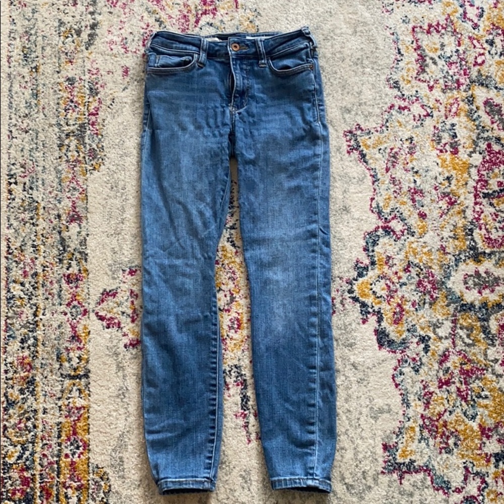 Anthropologie High Rise Denim Legging